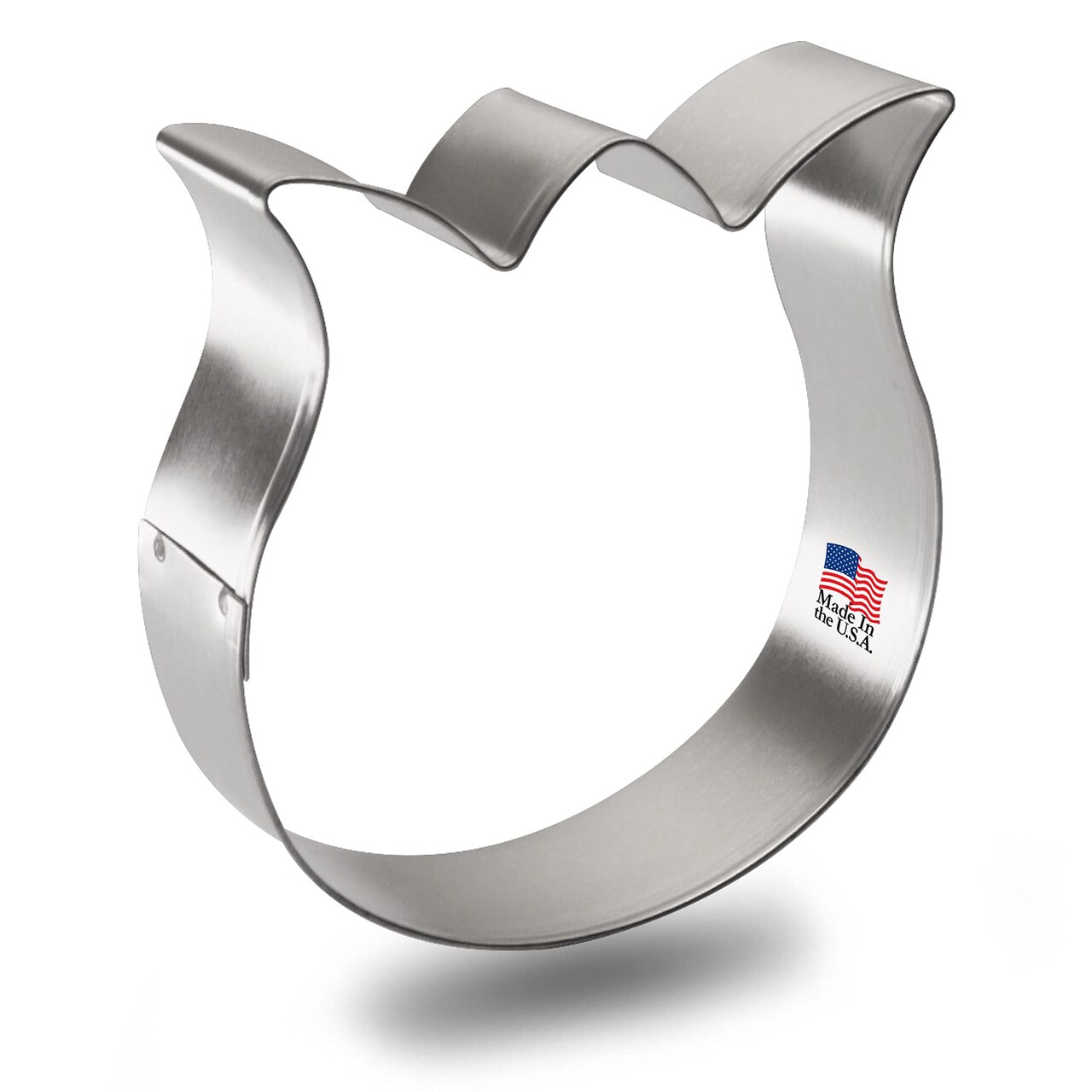 Rose Tulip Flower Cookie Cutter 3.25 in B1560, CookieCutter.com, Tin Plated Steel, Handmade in the USA